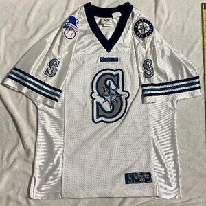 Seattle Mariners MLB/NFL style Jersey Lee Sports size M
